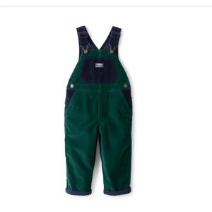 OshKosh B'gosh Green and Black Overalls for Kids